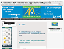 Tablet Screenshot of migennois.fr